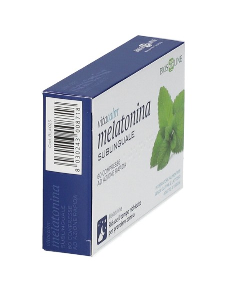 BIOS LINE VITACALM MELATONINA SUBLINGUALE 60 COMPRESSE 1 MG