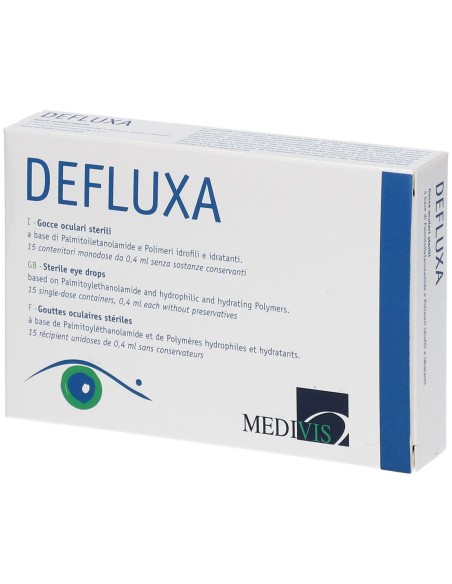DEFLUXA GOCCE OCULARI 15 CONTENITORI MONODOSE DA 0,4 ML