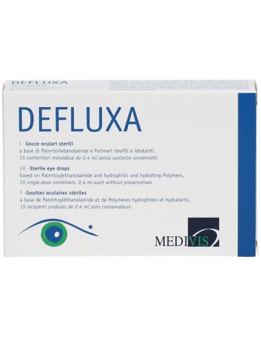 DEFLUXA GOCCE OCULARI 15 CONTENITORI MONODOSE DA 0,4 ML