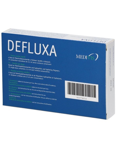 DEFLUXA GOCCE OCULARI 15 CONTENITORI MONODOSE DA 0,4 ML