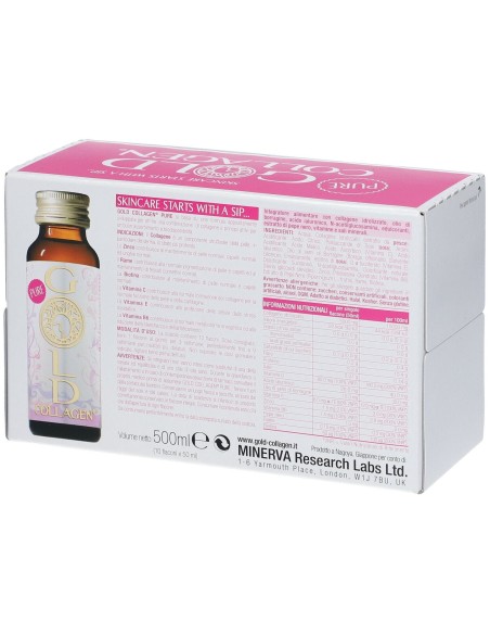 GOLD COLLAGEN PURE 10 FLACONI 50 ML