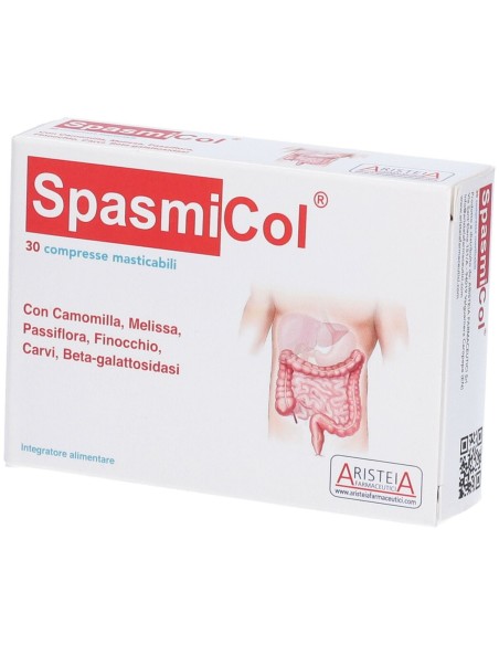 SPASMICOL 30 COMPRESSE MASTICABILI 500 MG