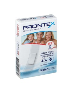 CEROTTO PRONTEX WATER STRIPS MEDIO 10 PEZZI
