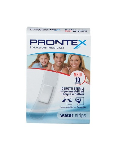 CEROTTO PRONTEX WATER STRIPS MEDIO 10 PEZZI