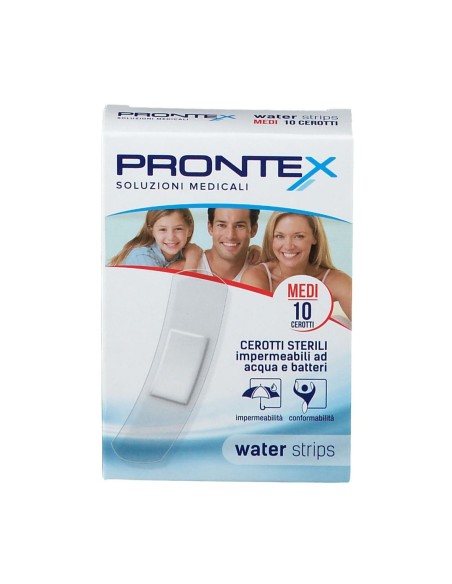 CEROTTO PRONTEX WATER STRIPS MEDIO 10 PEZZI