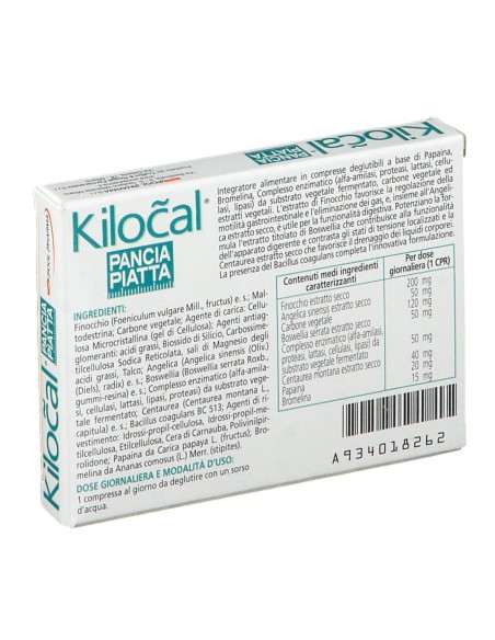 KILOCAL PANCIA PIATTA 15 COMPRESSE