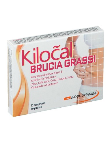KILOCAL BRUCIA GRASSI 15 COMPRESSE