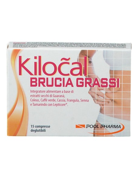 KILOCAL BRUCIA GRASSI 15 COMPRESSE