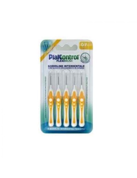 PLAKKONTROL SCOVOLINO INTERDENTALE FLEXI BRUSH07 BLISTER 5 PEZZI