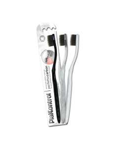 PLAKKONTROL PERFETTO CARBON SPAZZOLINO MANUALE BLISTER 1 PEZZO