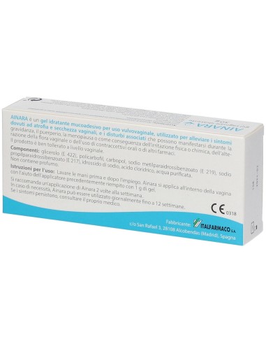 AINARA GEL VAGINALE IDRATANTE 30 G