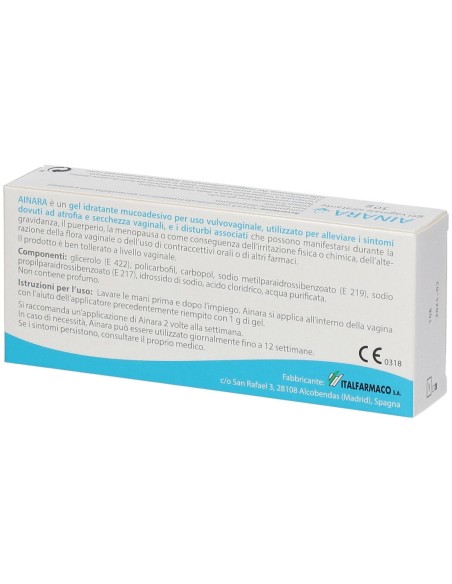 AINARA GEL VAGINALE IDRATANTE 30 G