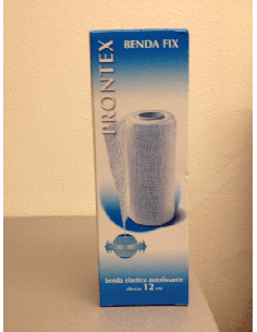 BENDA ELASTICA PRONTEX FIX AUTOFISSANTE 12 CM DI ALTEZZA PER4 METRI IN ESTENSIONE 1 PEZZO