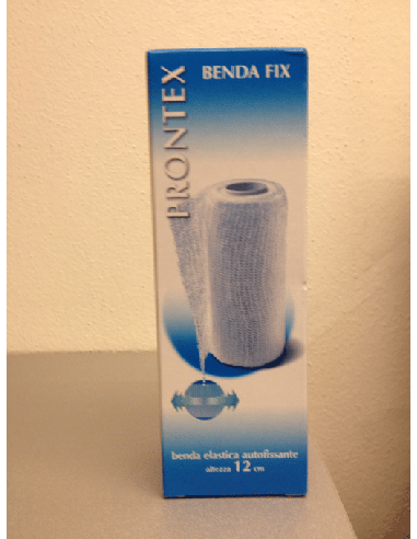 BENDA ELASTICA PRONTEX FIX AUTOFISSANTE 12 CM DI ALTEZZA PER4 METRI IN ESTENSIONE 1 PEZZO