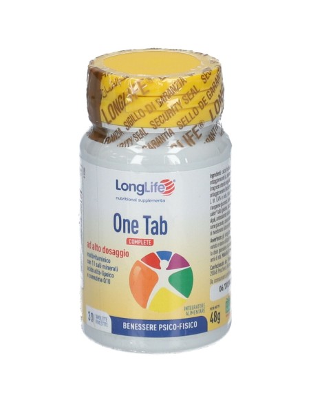 LONGLIFE ONE TAB COMPLETE 30 TAVOLETTE RIVESTITE