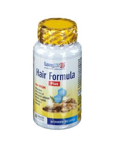 LONGLIFE HAIR FORMULA PLUS 60 TAVOLETTE