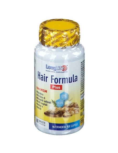 LONGLIFE HAIR FORMULA PLUS 60 TAVOLETTE