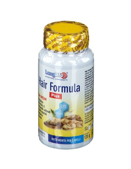 LONGLIFE HAIR FORMULA PLUS 60 TAVOLETTE