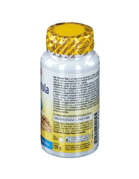 LONGLIFE HAIR FORMULA PLUS 60 TAVOLETTE