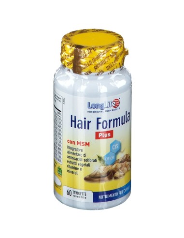 LONGLIFE HAIR FORMULA PLUS 60 TAVOLETTE