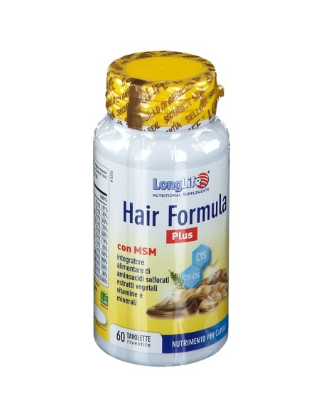 LONGLIFE HAIR FORMULA PLUS 60 TAVOLETTE