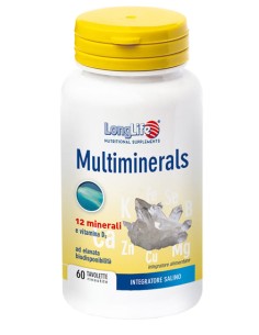 LONGLIFE MULTIMINERALS 60 TAVOLETTE RIVESTITE