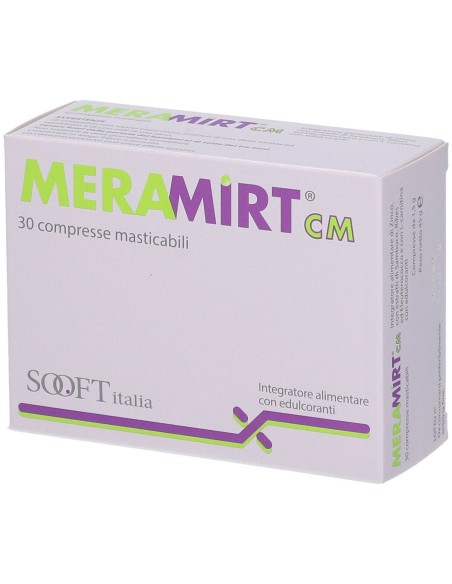 MERAMIRT CM 30 COMPRESSE MASTICABILI