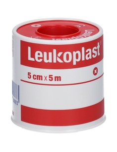 CEROTTO CHIRURGICO IN ROCCHETTO LEUKOPLAST PELLE 5X500 CM 2