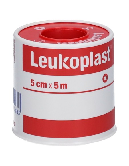 CEROTTO CHIRURGICO IN ROCCHETTO LEUKOPLAST PELLE 5X500 CM