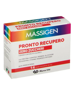 MASSIGEN PRONTO RECUPERO ZERO ZUCCHERI 14 BUSTINE