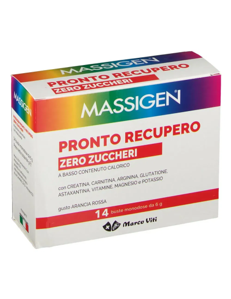 MASSIGEN PRONTO RECUPERO ZERO ZUCCHERI 14 BUSTINE