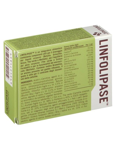 LINFOLIPASE 30 COMPRESSE GASTRORESISTENTI