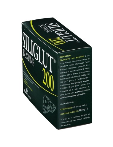 SILIGLUT 200 20 BUSTINE IN ASTUCCIO 60 G