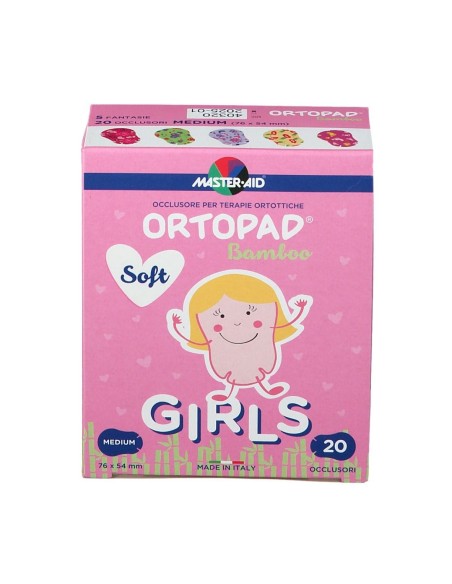 CEROTTO OCULARE PER ORTOTTICA ORTOPAD SOFT GIRLS M 20 PEZZI
