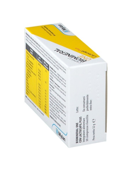 BIOMINERAL ONE LACTOCAPIL PLUS 30 COMPRESSE