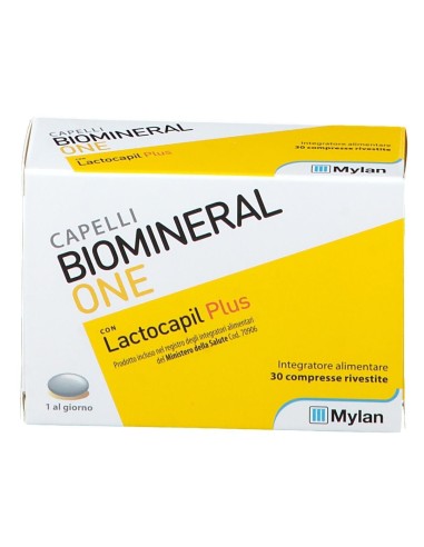 BIOMINERAL ONE LACTOCAPIL PLUS 30 COMPRESSE