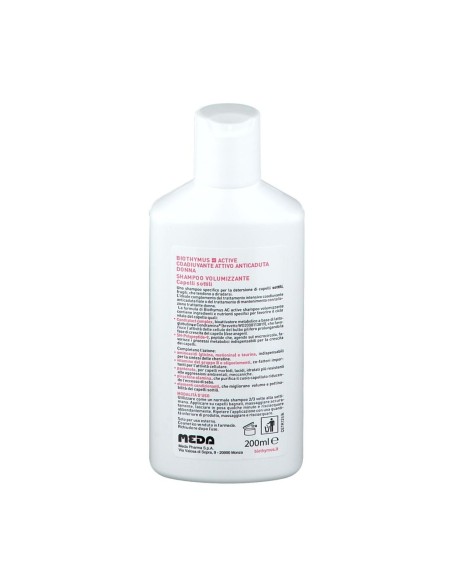 BIOTHYMUS AC ACTIVE SHAMPOO VOLUMIZZANTE DONNA 200 ML