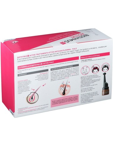 BIOTHYMUS AC ACTIVE TRATTAMENTO ATTIVO ANTICADUTA DONNA 10 FIALE