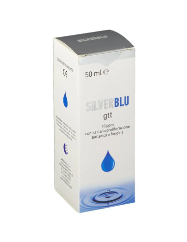 SILVER BLU GOCCE 50 ML