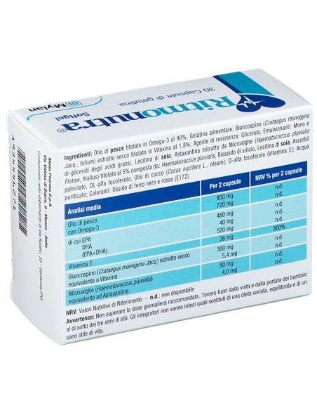 RITMONUTRA 30 CAPSULE DI GELATINA SOFTGEL