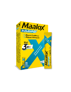 Maalox Reflurapid blocca il reflusso, neutralizza il bruciore da iperacidità, 20 bustine