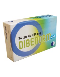 DIBENORM PLUS 36 COMPRESSE 850 MG