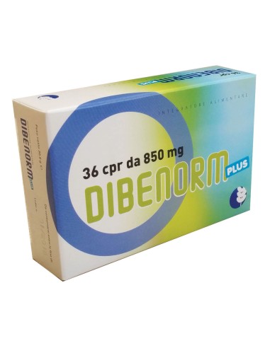 DIBENORM PLUS 36 COMPRESSE 850 MG