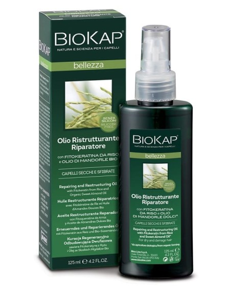 BIOKAP BELLEZZA OLIO RISTRUTTURANTE RIPARATORE 125 ML BIOSLINE