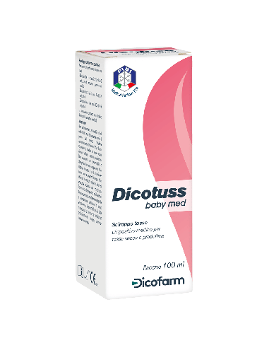 SCIROPPO TOSSE DICOTUSS BABY MED 100 ML GUSTO FRAGOLA DI BOSCO