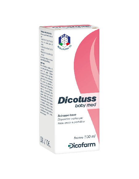 SCIROPPO TOSSE DICOTUSS BABY MED 100 ML GUSTO FRAGOLA DI BOSCO