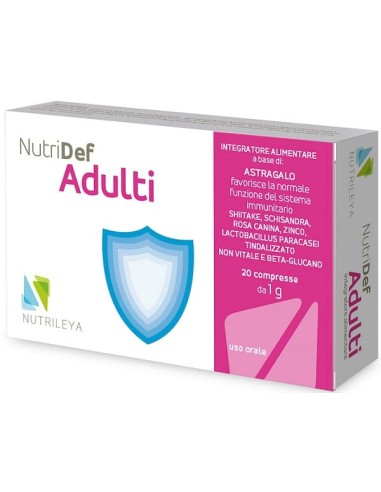 NUTRIDEF ADULTI 20 COMPRESSE