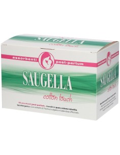 SAUGELLA COTTON TOUCH ASSORBENTI POSTPARTUM 10 PEZZI