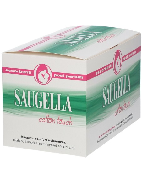 SAUGELLA COTTON TOUCH ASSORBENTI POSTPARTUM 10 PEZZI