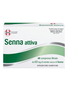 MATT DIVISIONE PHARMA SENNA ATTIVA 40 COMPRESSE